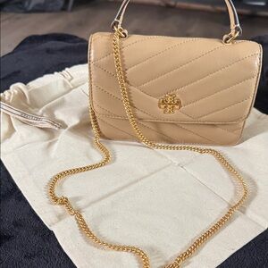 Tory Burch Kira Chevron Mini Top Handle Chain